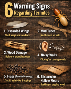 warning signs of termite